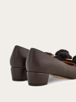 Ferragamo Vara block heel pump - Image 4